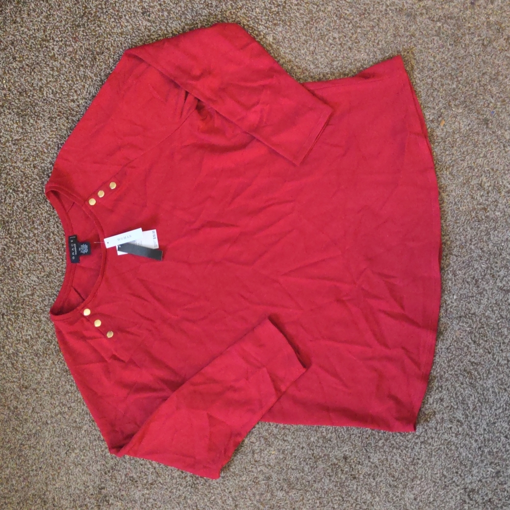 NWT Red Blouse